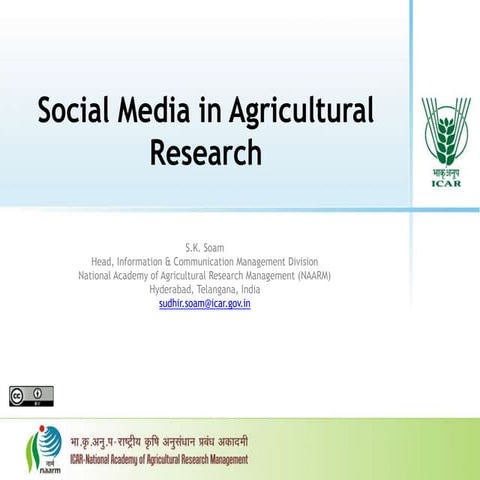 Role of Social media in extension | PDF