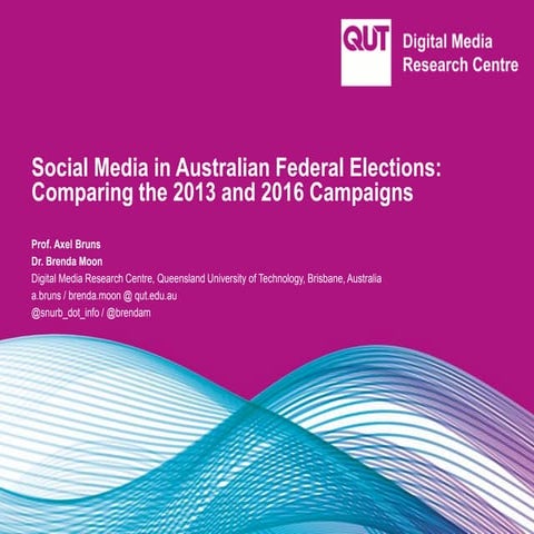 Social Media in Australian Federal Elections: Comparing the 2013 and 2016 Cam...