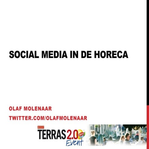 Social media in de horeca