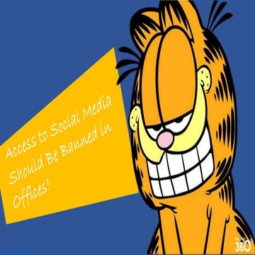 Access to Social Media Should be Banned in Offices