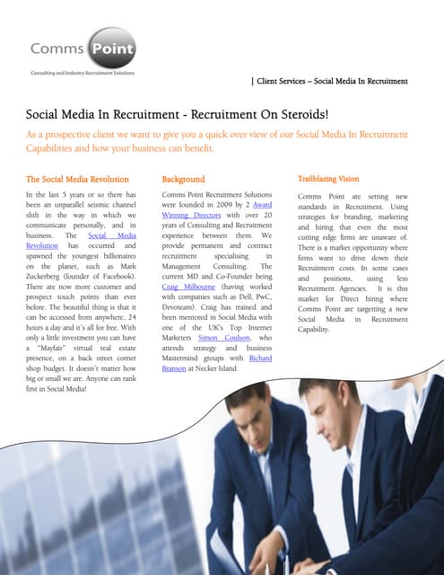 Social Media in Recruitment Service...