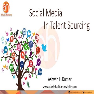 Social media in talent sourcing