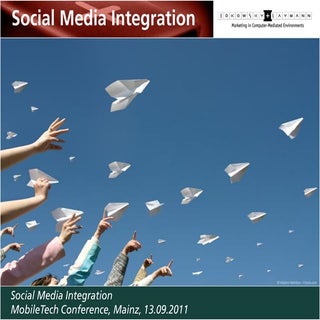Social-Media-Integration für iOS-Ap...