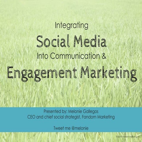 Social Media Integration Across Communication Channels