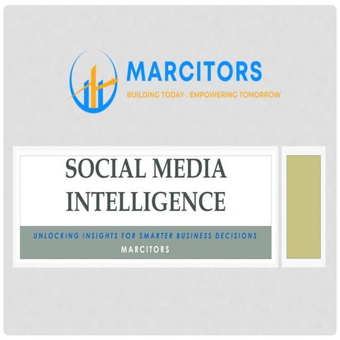 Social Media Intelligence Services | Marcitors – Unlock Insights ...
