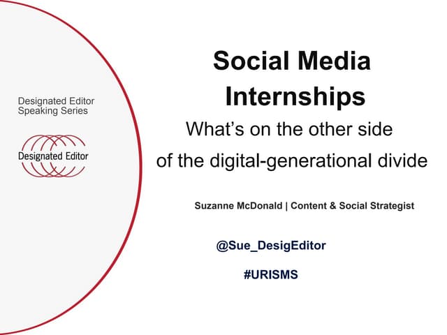 Social Media Internships: What’s on...