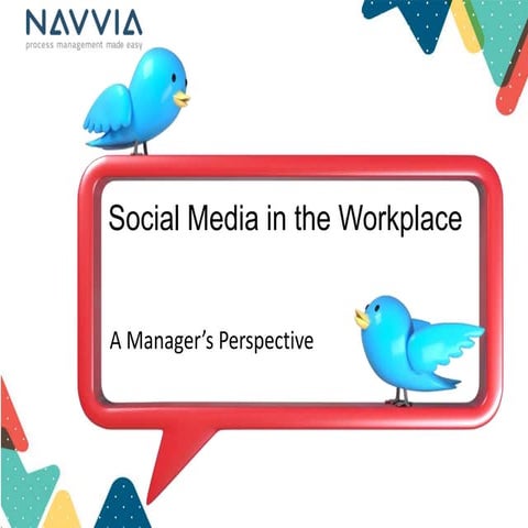 Social media in the workplace a managers perspective