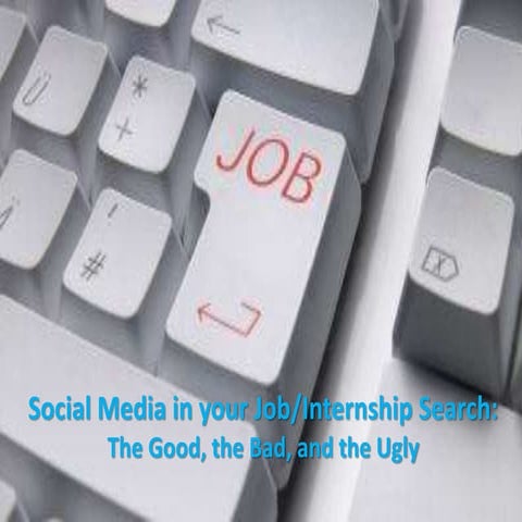 Social media in your job search - 2/8/12