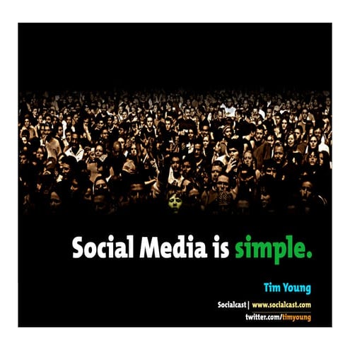 Social Media is Simple