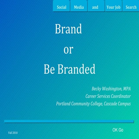 Social Media Job Search 2011