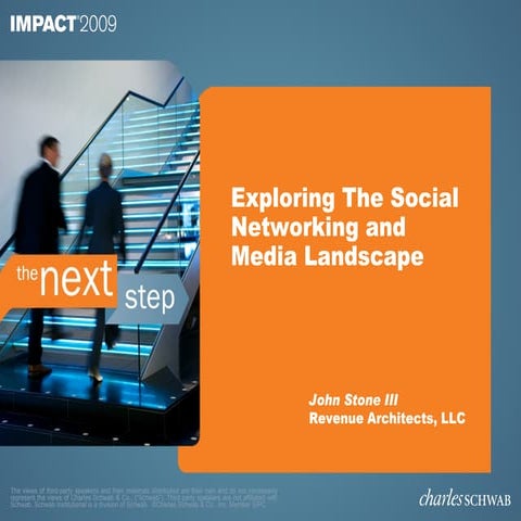 Social  Media for Schwab Advisors