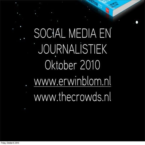 Social media & journalistiek