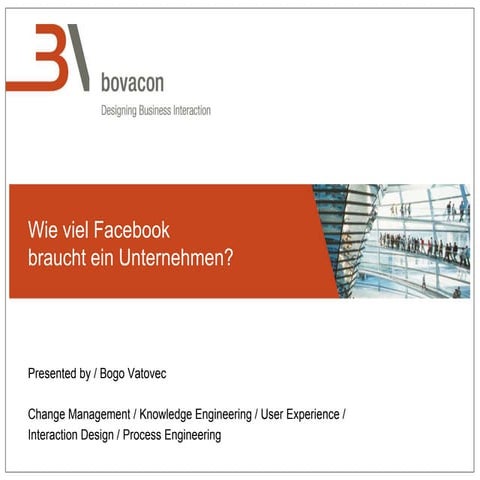 Wieviel Facebook braucht ein Unternehmen?