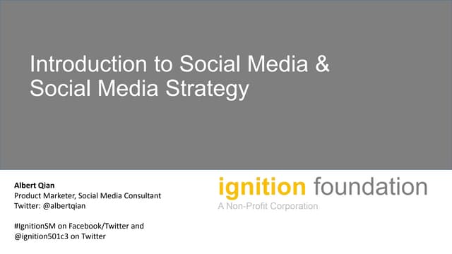 Introduction to Social Media Market...