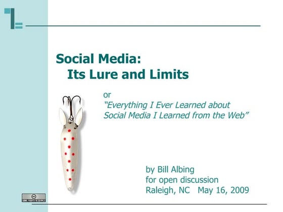 Social Media Lure And Limits