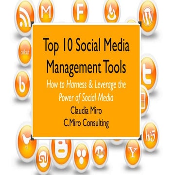 Top 10 Social Media Management Tools - October 2011