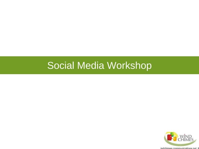 Social Media Marketing