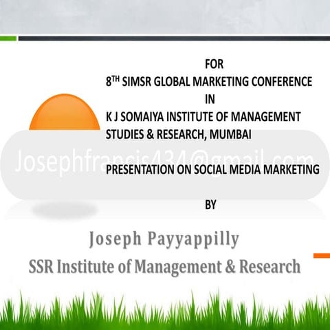 Social Media Marketing