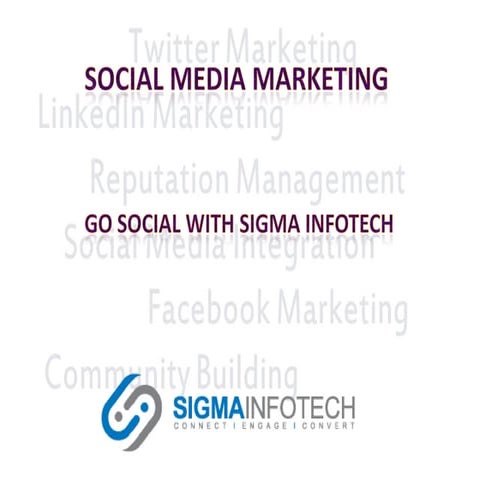 Social Media Marketing at Sigma Infotech 