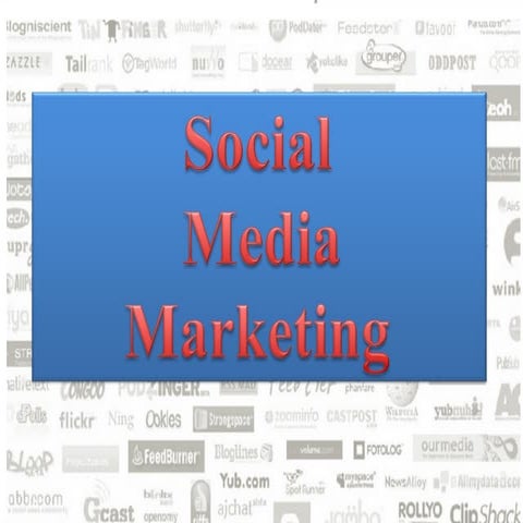 Social media marketing