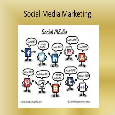 Social media marketing