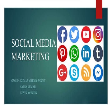 Social media marketing