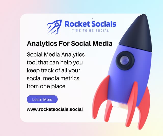 Social Media Marketing Rocket Socials PPT Social Media Marketing Rocket Socials PPT