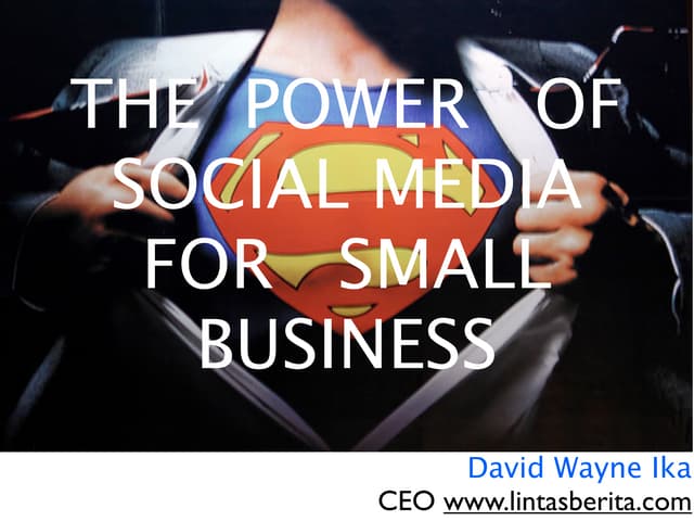 Social Media Marketing for Small Business