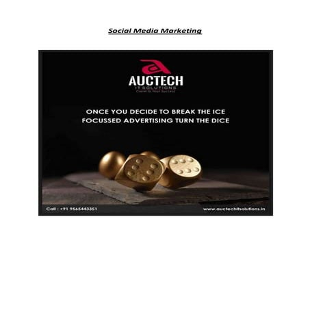 Social media marketing   auctech it solutions