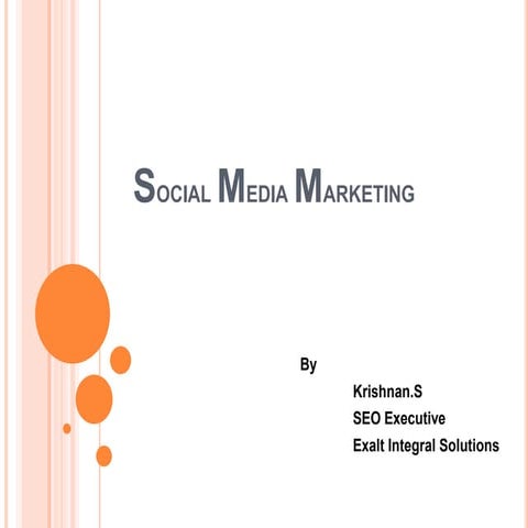 Social media marketing ppt