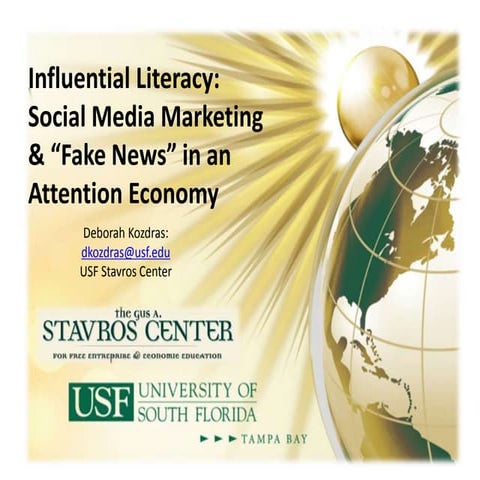 Social media marketing and fake news