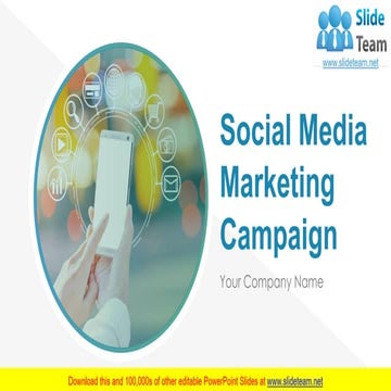 Social Media Marketing Campaign PowerPoint Presentation Slides