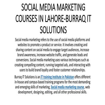 SOCIAL MEDIA MARKETING COURSES IN LAHORE-BURRAQ IT SOLUTIONS.pdf
