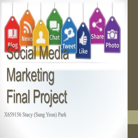 Social media marketing final project1