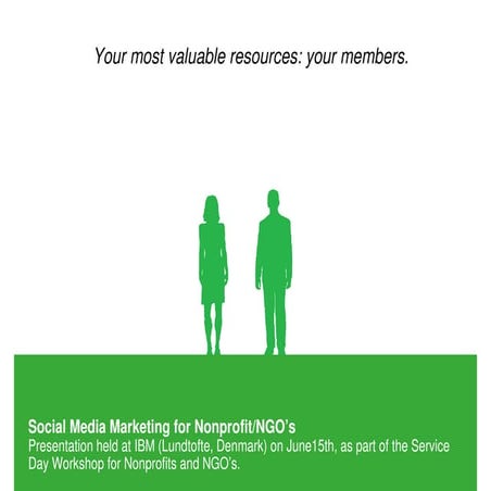Social Media Marketing Nonprofits and NGO | PDF