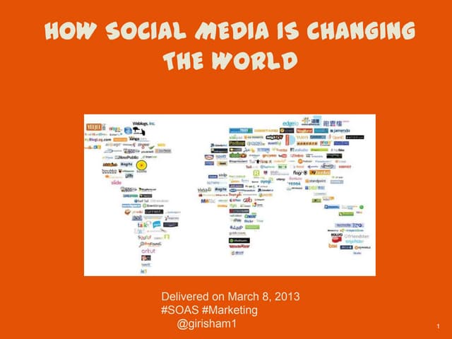 How Social Media Is Changing The Wo...