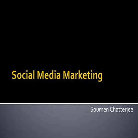 Social media marketing fundamentals