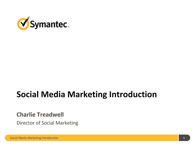 Social Media Marketing Intro for Sy...