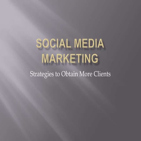 Social Media Marketing for an International Organization with Limited Capital...