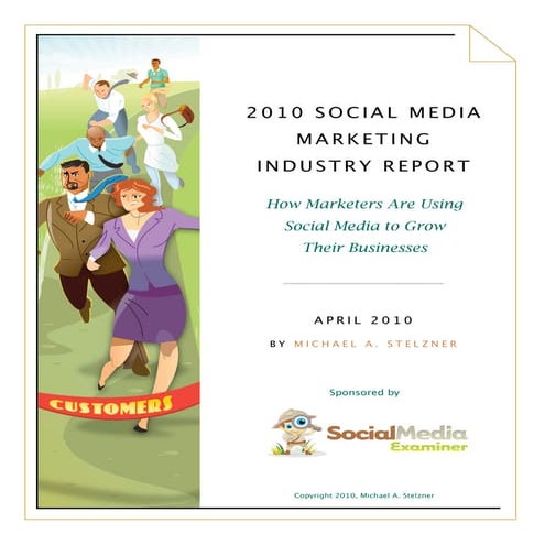 Social Media Marketing Report 2010