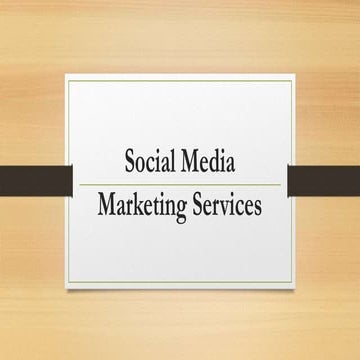 Unlock the potential of your brand with our Social Media Marketing Services