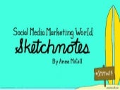 Social Media Marketing World Sketch...