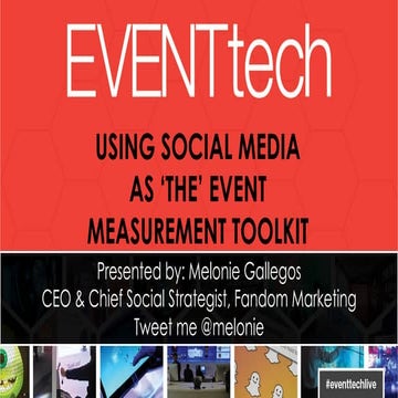 Event Social Media Measurement Toolkit EventTech 2014