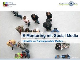 Social Media im Mentoringprogramm