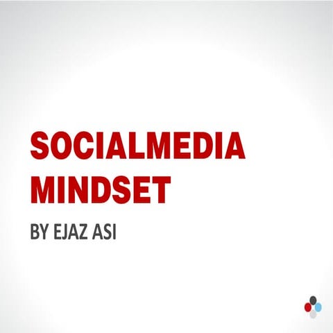 Social Media Mindset by Ejaz Asi