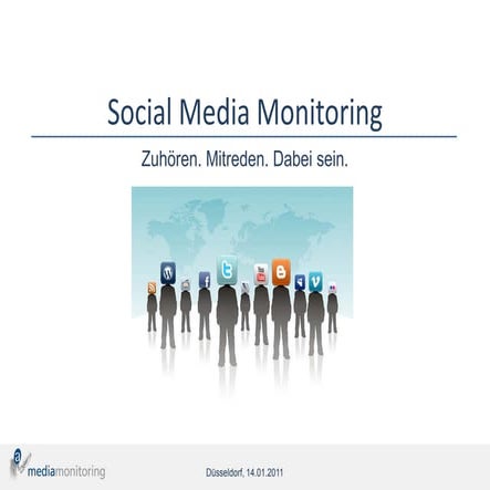 Social media monitoring
