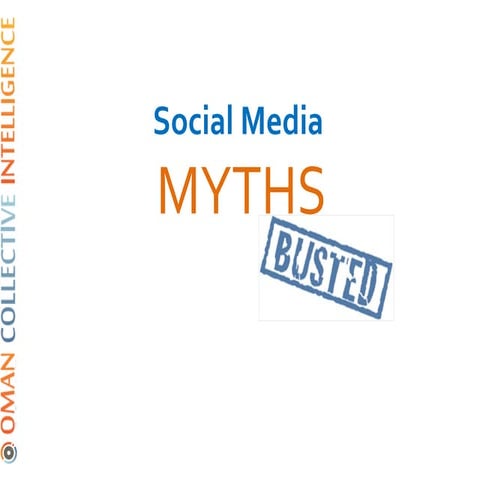 Social media myths