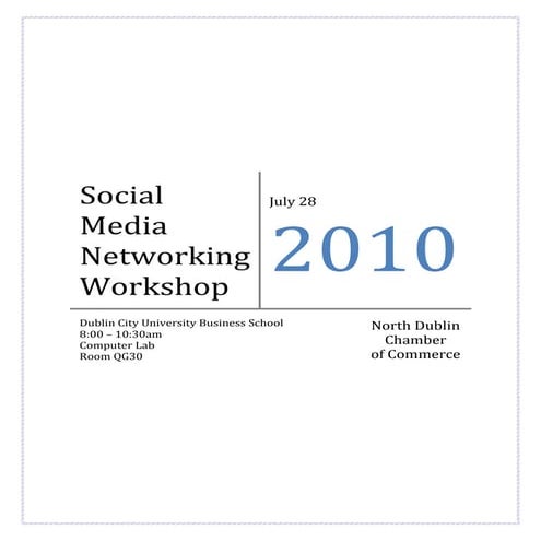 Social media networking_guide