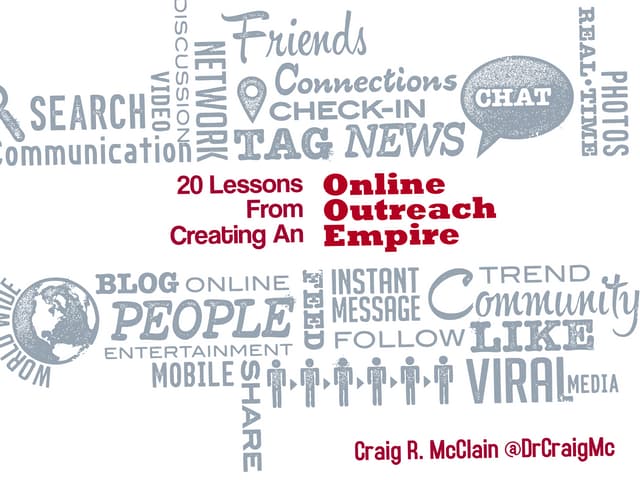 20 Lessons From Creating An Online Outreach Empire