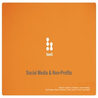 Social Media for Non Profits